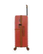 Lot de 2 - Valise grand format et valise cabine 4 roues doubles Oakland terracotta - L/S