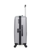 Lot de 2 - Valise weekend et valise cabine 4 roues simples Brooklyn grises - M/XXS