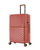 Lot de 3 - Valise grand format, valise weekend et valise cabine 4 roues doubles Oakland terracotta - L/M/XS