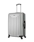 Lot de 2 - Valise grand format et valise cabine 4 roues simples Brooklyn grises - L/S