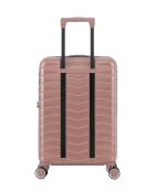 Valise Cabine S 4 roues doubles Seattle rose doré  - 39x59x20 cm