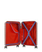 Valise Cabine S 4 roues doubles Seattle rose doré  - 39x59x20 cm