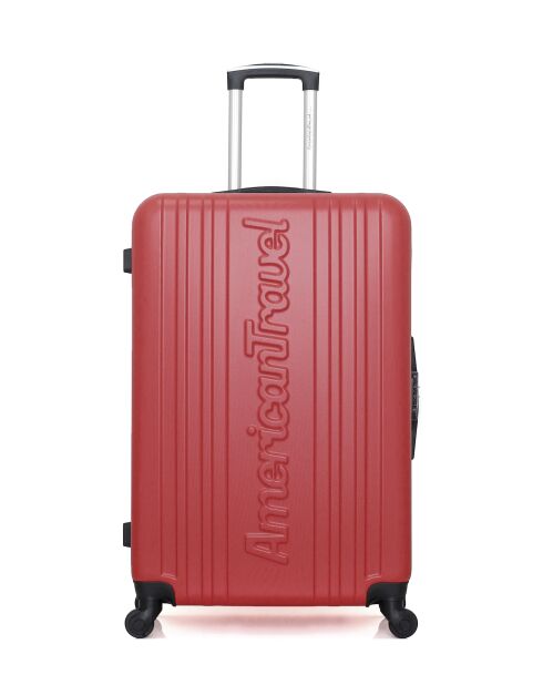 Valise Long Séjour L Springfield bordeaux - 47x75x29 cm