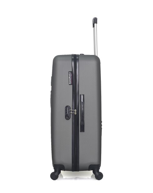 Lot de 2 - Valise grand format et valise weekend Chelsea gris foncé - L/M