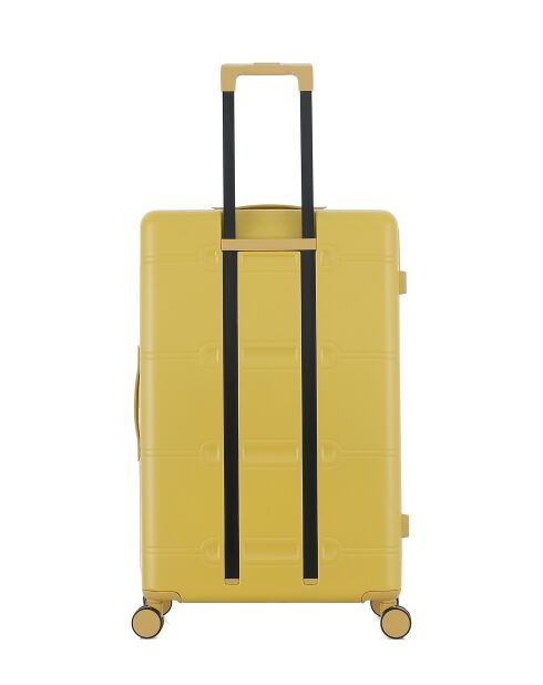 Long Stay Koffer L 4 dubbele wielen Cleveland crèmegeel - 49x76x29 cm
