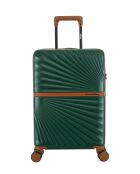 Valise Cabine S 4 roues doubles Oakland vert foncé - 38,5x58,5x20 cm