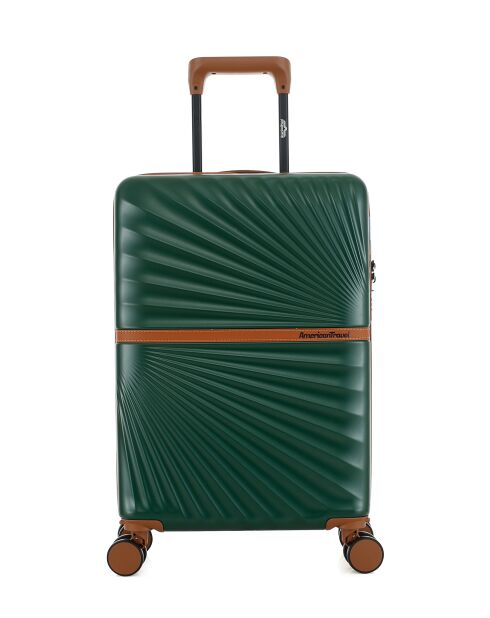 Valise Cabine S 4 roues doubles Oakland vert foncé - 38,5x58,5x20 cm