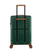Valise Cabine S 4 roues doubles Oakland vert foncé - 38,5x58,5x20 cm