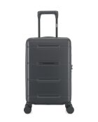 Valise Cabine XS 4 roues doubles Cleveland gris foncé  - 35x55x19 cm