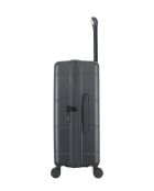 3er-Set - Wochenendkoffer und 2 Kabinenkoffer 4 Doppelräder Cleveland dunkelgrau - M/S/XS