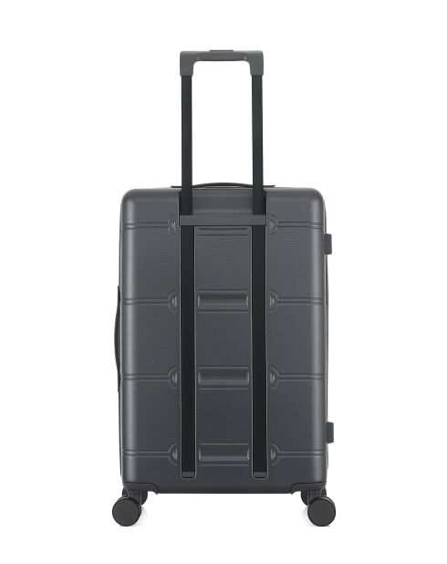 3er-Set - Wochenendkoffer und 2 Kabinenkoffer 4 Doppelräder Cleveland dunkelgrau - M/S/XS