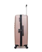 Lot de 2 - Valise grand format et valise weekend Queens rose doré - L/M