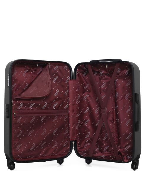 Valise Moyen Séjour M Springfield gris foncé - 41x65x26 cm