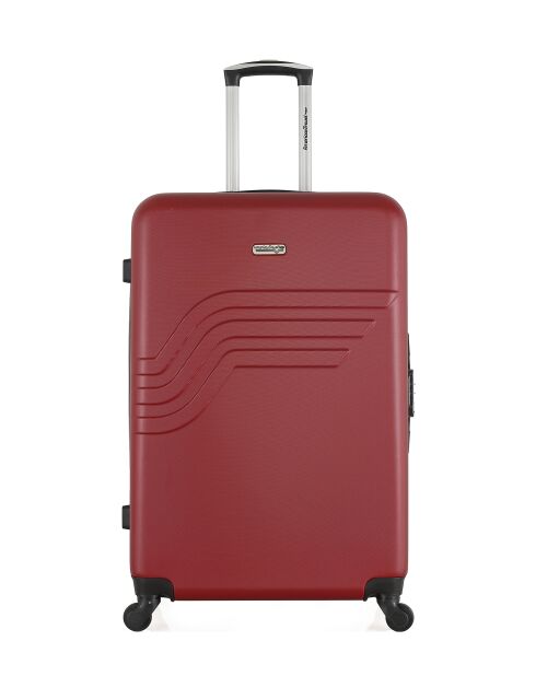 Maleta Long Stay L Queens burdeos - 47x75x29 cm