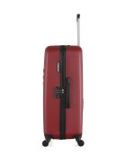 Koffer met lang verblijf L Queens bordeaux - 47x75x29 cm