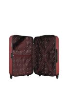 Koffer met lang verblijf L Queens bordeaux - 47x75x29 cm
