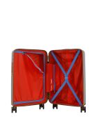 Valise Cabine S 4 roues doubles Oakland grise - 38,5x58,5x20 cm
