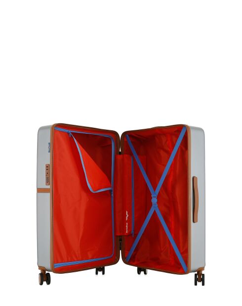 Long Stay Suitcase L 4 Doppelrollen Oakland grau - 49x75,5x29,5 cm