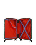 Valise Cabine S 4 roues doubles Seattle vert foncé - 39x59x20 cm