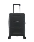 Valise Cabine XS 4 roues doubles Cleveland noire - 35x55x19 cm