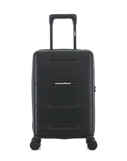 Valise Cabine XS 4 roues doubles Cleveland noire - 35x55x19 cm