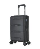 Valise Cabine XS 4 roues doubles Cleveland noire - 35x55x19 cm