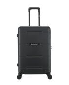 Set di 2 - Valigia da weekend nera doppia Cleveland a 4 ruote e valigia da cabina - M/XS