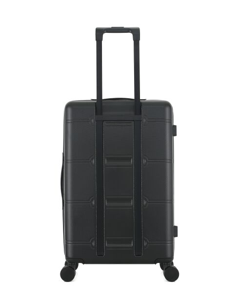 Lot de 2 - Valise weekend et valise cabine 4 roues doubles Cleveland noires - M/XS