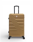 Long Stay Koffer L 4 dubbele wielen Redwood donkerbeige - 48,5x75,5x29,5 cm