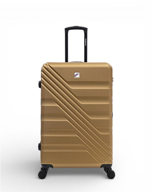 Long Stay Koffer L 4 dubbele wielen Redwood donkerbeige - 48,5x75,5x29,5 cm