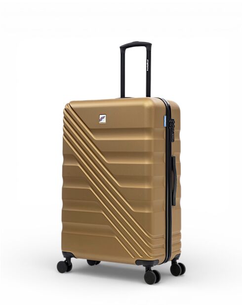 Long Stay Koffer L 4 dubbele wielen Redwood donkerbeige - 48,5x75,5x29,5 cm