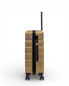 Long Stay Koffer L 4 dubbele wielen Redwood donkerbeige - 48,5x75,5x29,5 cm