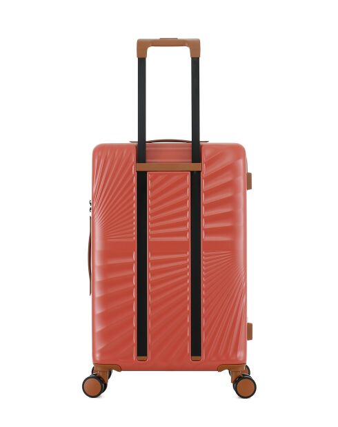 Valise Moyen Séjour M 4 roues doubles Oakland terracotta - 42,5x65,5x26 cm