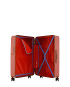Lot de 2 - Valise grand format et valise weekend 4 roues doubles Oakland terracotta - L/M