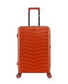 Valise Moyen Séjour 4 roues doubles Seattle brique - 42,5x66x26 cm