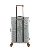 Lot de 2 - Valise weekend et valise cabine 4 roues doubles Oakland grises - M/S