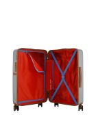 Lot de 2 - Valise weekend et valise cabine 4 roues doubles Oakland grises - M/S