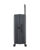 Lot de 4 valises 4 roues doubles Cleveland-O gris foncé - L/M/S/XS