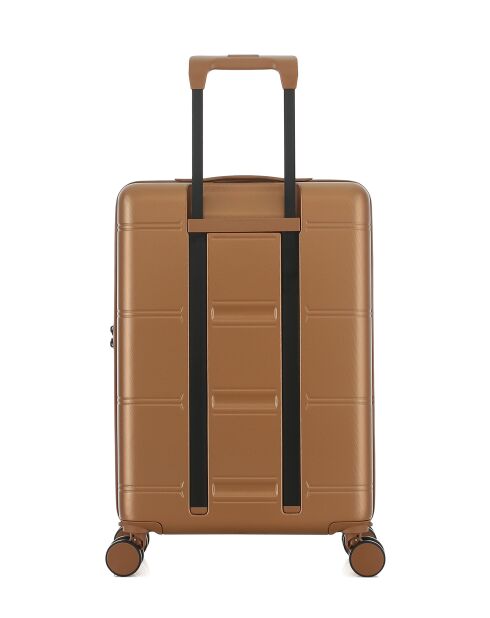 Lot de 2 valises cabine 4 roues doubles Cleveland brun clair - S/XS