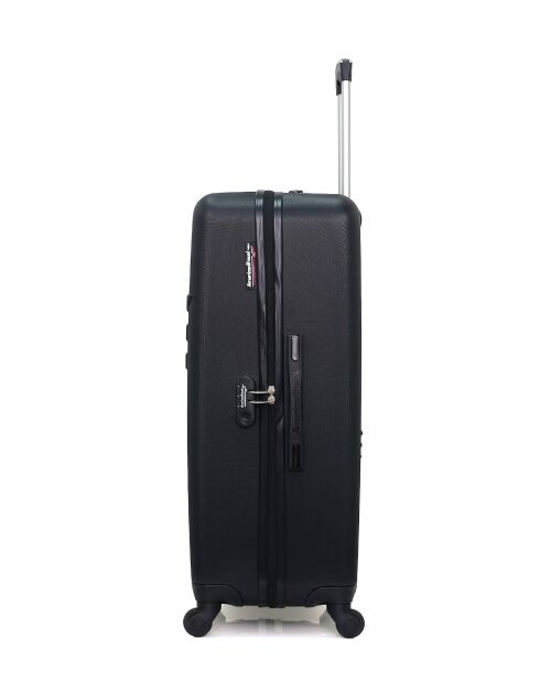 Lot de 2 - Valise grand format et valise weekend Queens noires - L/M