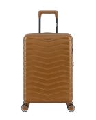Valise Cabine S 4 roues doubles Seattle bronze- 39x59x20 cm