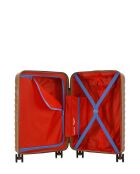Valise Cabine S 4 roues doubles Seattle bronze- 39x59x20 cm