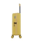 Valise Cabine XS 4 roues doubles Cleveland jaune crème - 35x55x19 cm