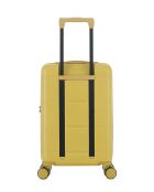 Valise Cabine XS 4 roues doubles Cleveland jaune crème - 35x55x19 cm