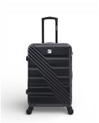 Valise Moyen Séjour M 4 roues doubles Redwood noire - 44x67x25,5 cm