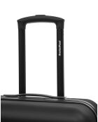 Valise Moyen Séjour M 4 roues doubles Redwood noire - 44x67x25,5 cm