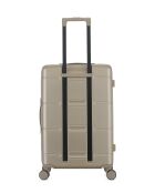 Valise Moyen Séjour M 4 roues doubles Cleveland beige - 42,5x66x25 cm