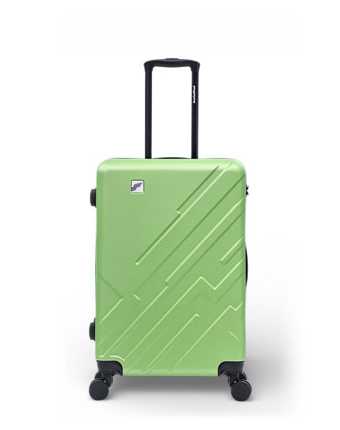 Valise Moyen Séjour M 4 roues doubles Yellowstone vert - 44x66,5x27 cm