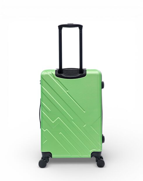Valise Moyen Séjour M 4 roues doubles Yellowstone vert - 44x66,5x27 cm