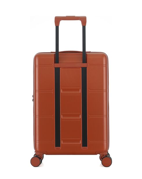Valise Cabine S 4 roues doubles Cleveland brique - 40,5x60x20 cm